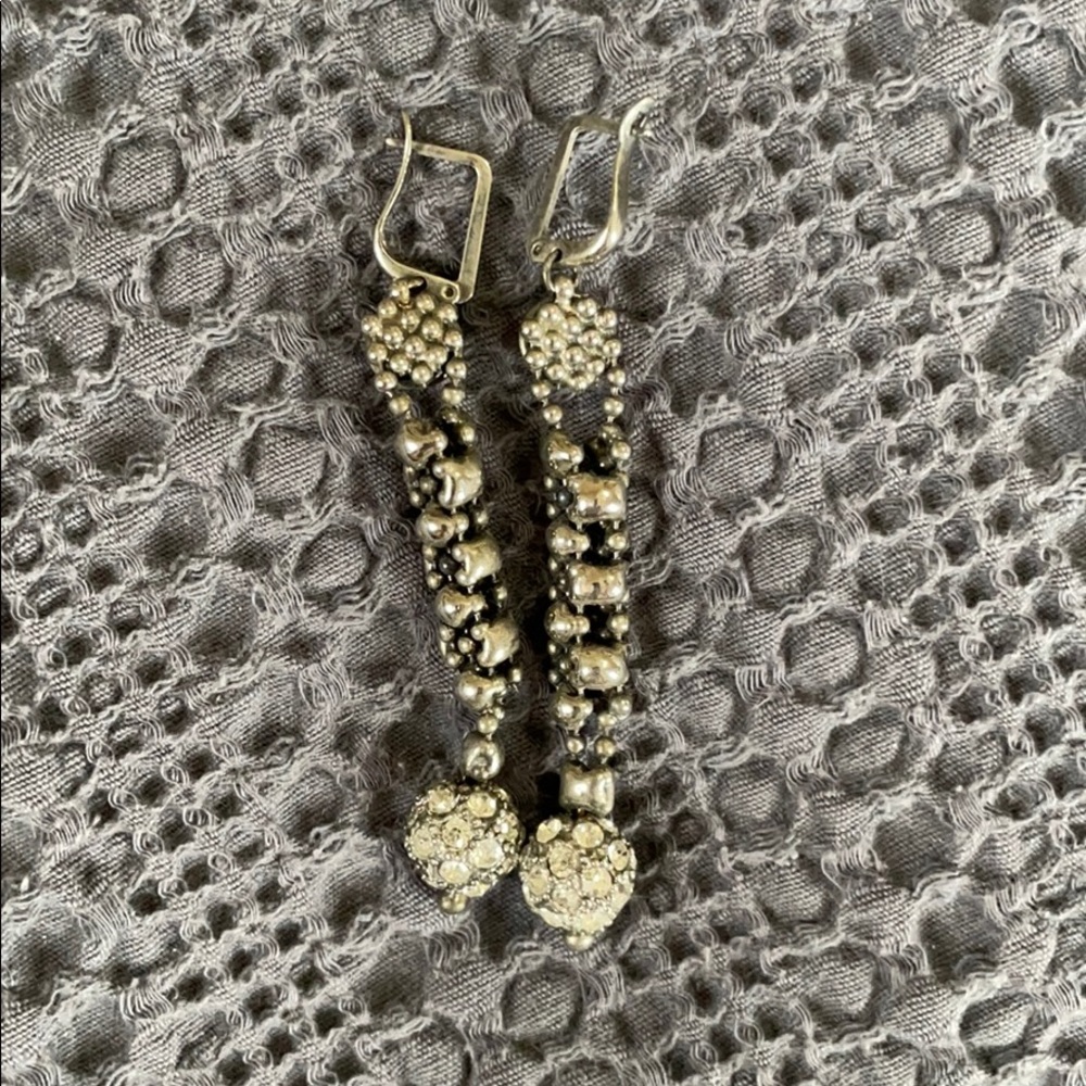 Liquid Metal earrings!